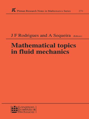 cover image of Mathematical Topics in Fluid Mechanics